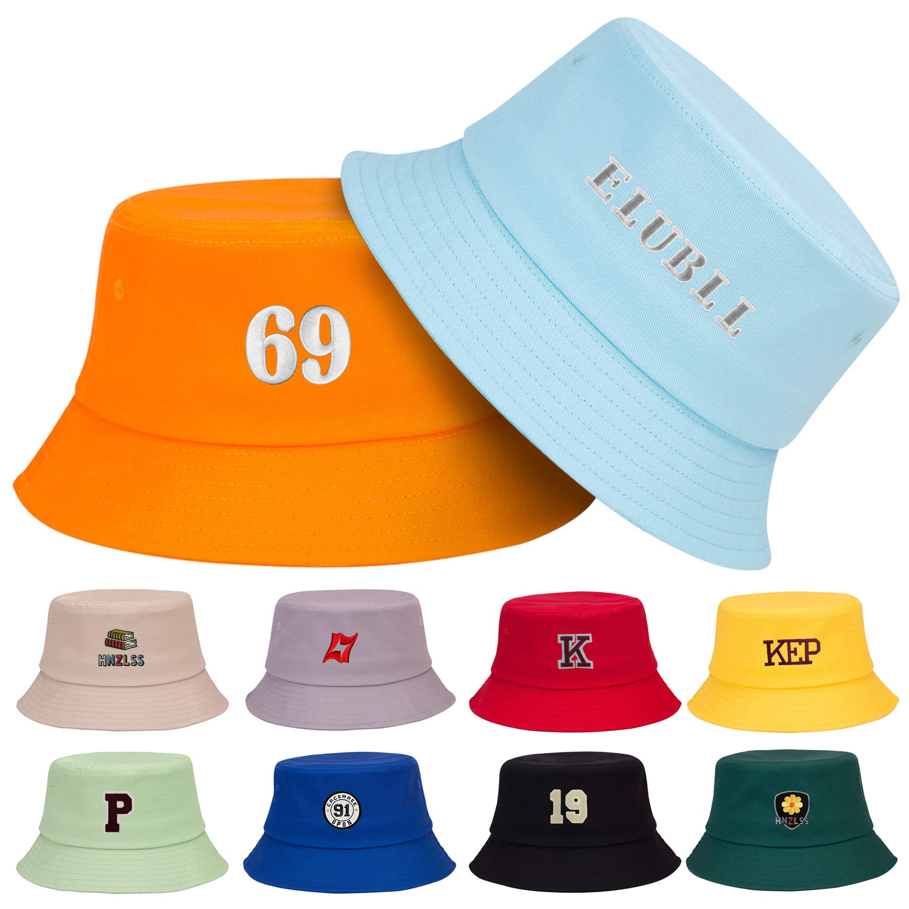 Cotton Travel Beach Bucket Hat 2