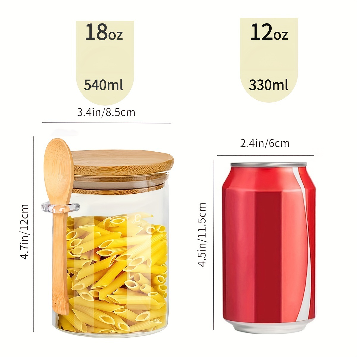 Jars With Bamboo Lids 4