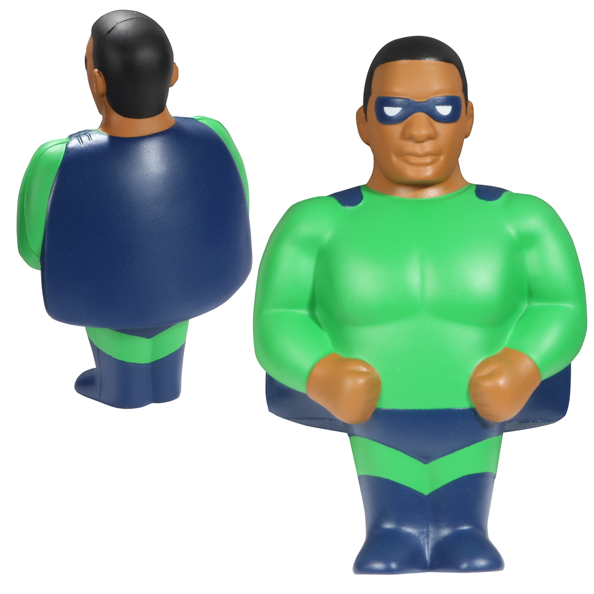 African American Super Hero Stress Reliever 1