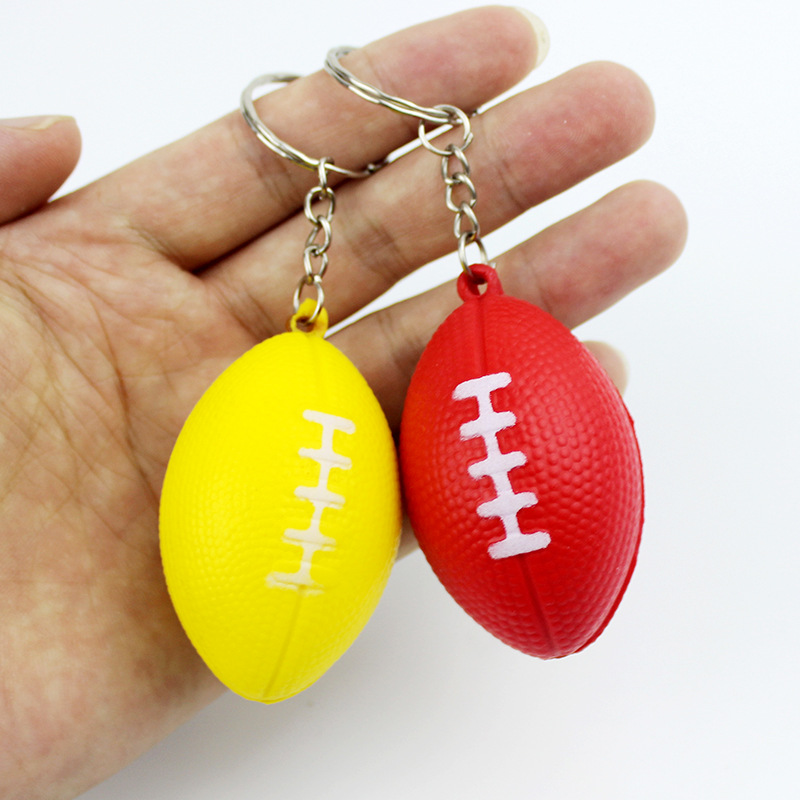 Ball Shape Stress Reliever Keychain 2