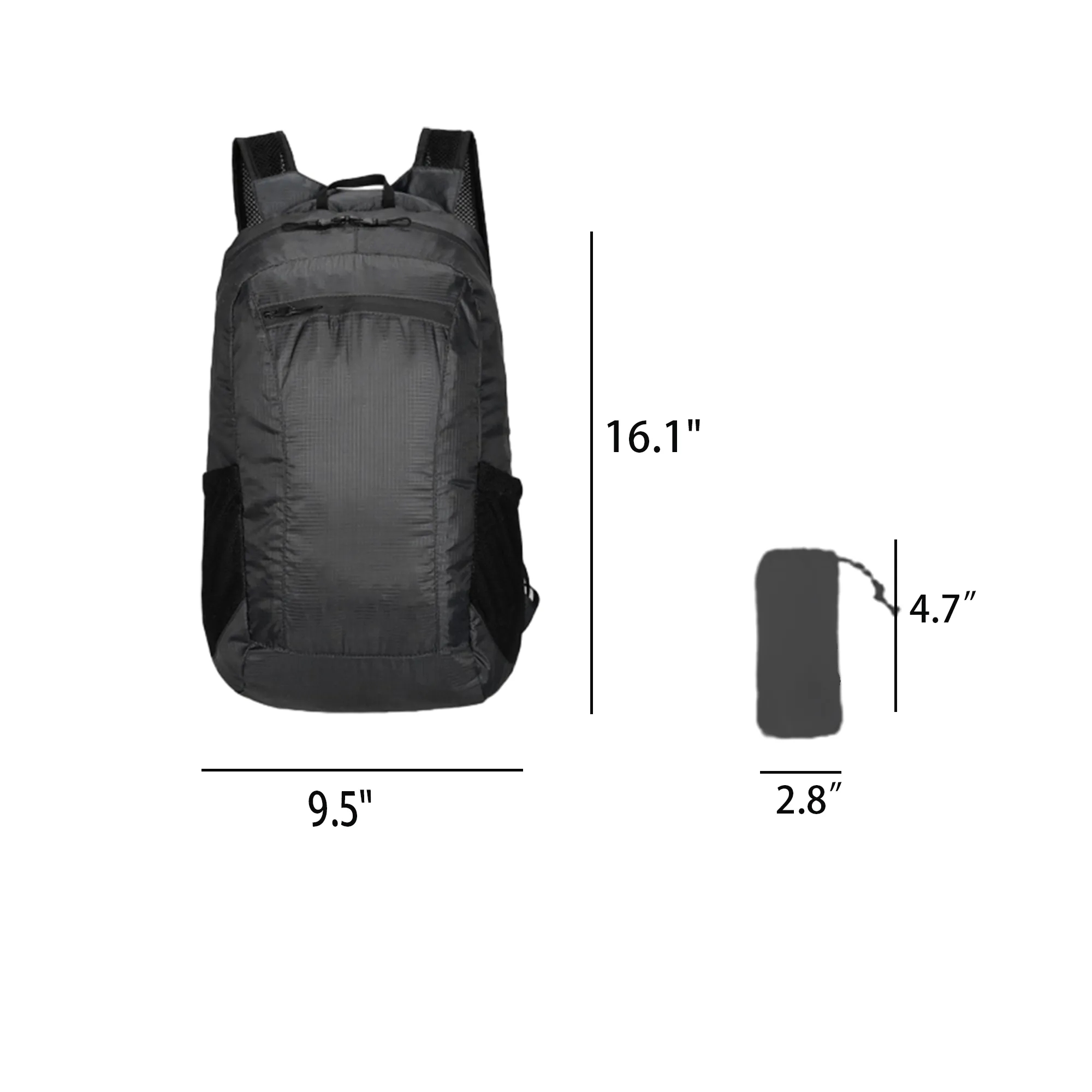 Foldable Outdoor Sports Backpack Travel Bag 12