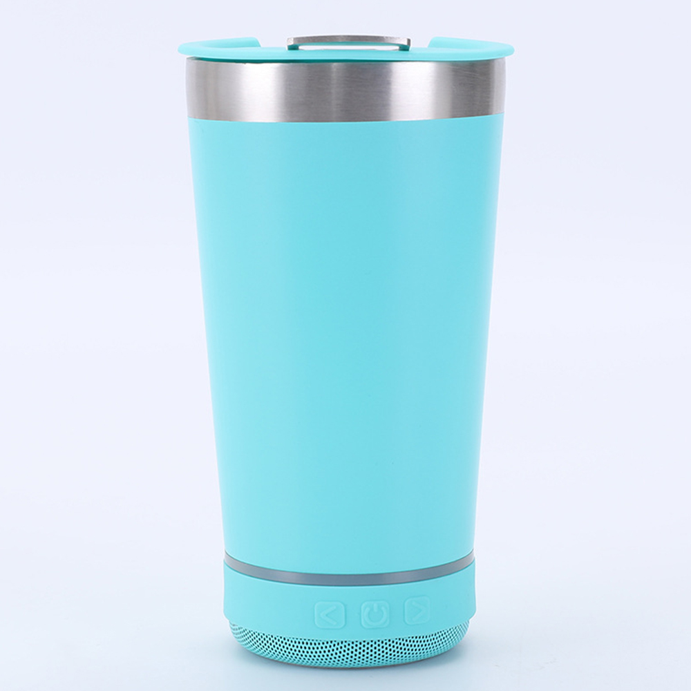 16Oz Bluetooth Speaker Beer Cup W/ Bottle Opener 8