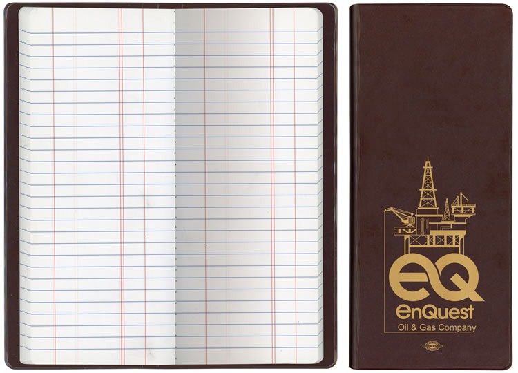 Oil & Pipe Long Tally Book-Standard Vinyl 8