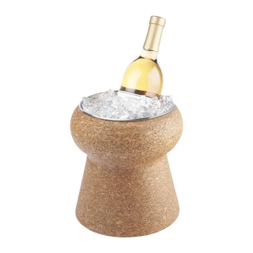 Champagne Cork Ice Bucket 2