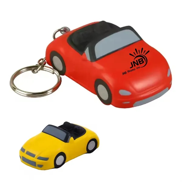 Car Shaped Stress Relief Keychain