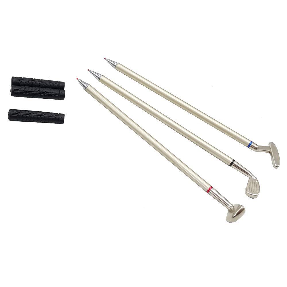 Metal Golf Club Gift Pen with mini Golf Course 3