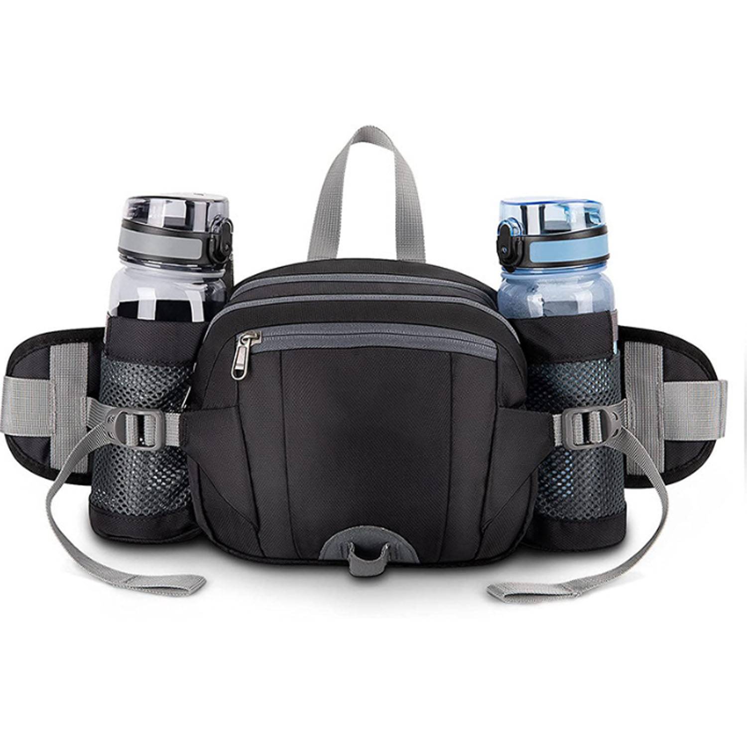 Water Bottle Holders Lumbar Belt HikingCamping Waist Bag 4