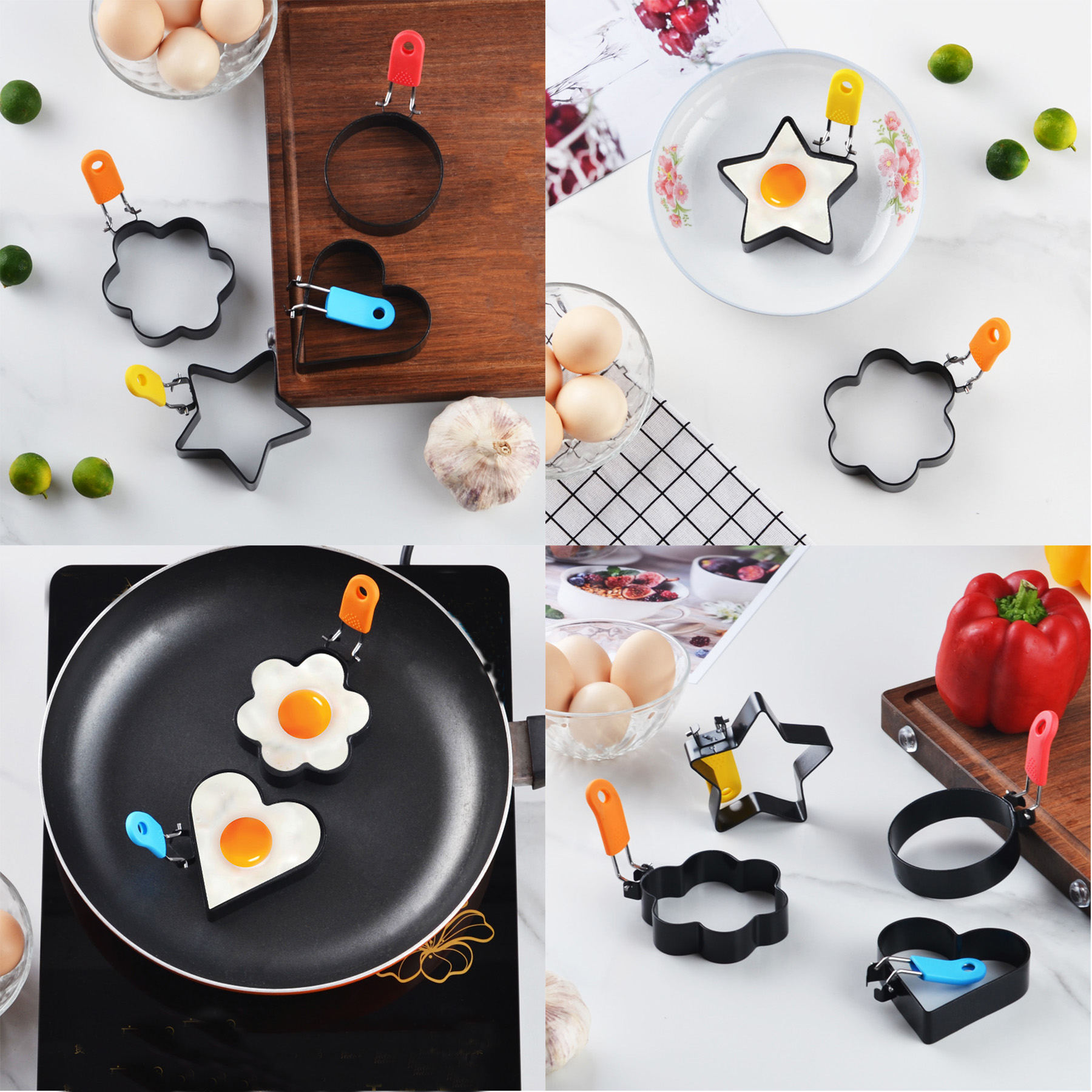Stainless Steel Fried Egg Pancake Shaper 2