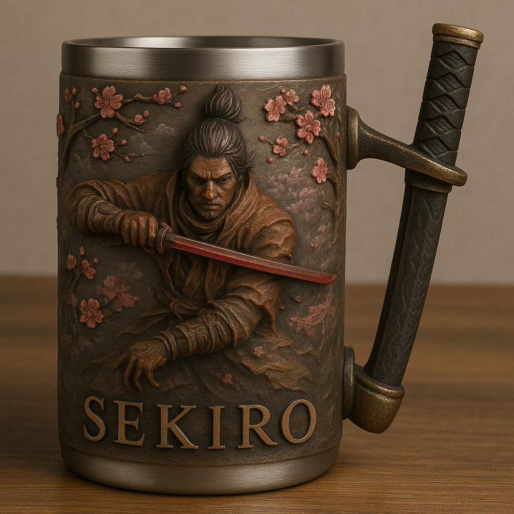 EpicMug Customizable Resin Molded Exterior Mug - Stainless Steel 550ML 22