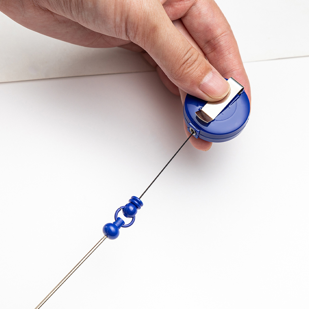 Easy Pull Buckle Ballpoint Plastic DIY Beadable Pen 3