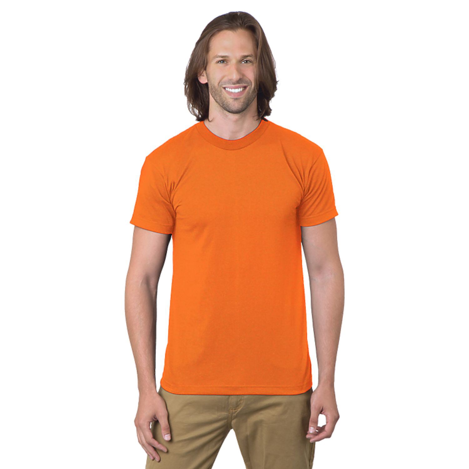 USA-Made Poly-Cotton Non-ANSI Safety T-Shirt