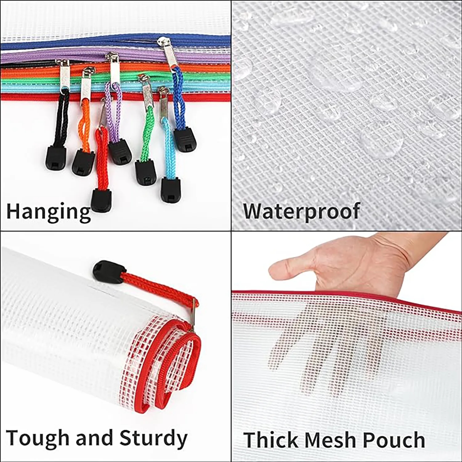 Zippered PVC Pouch Bag 2
