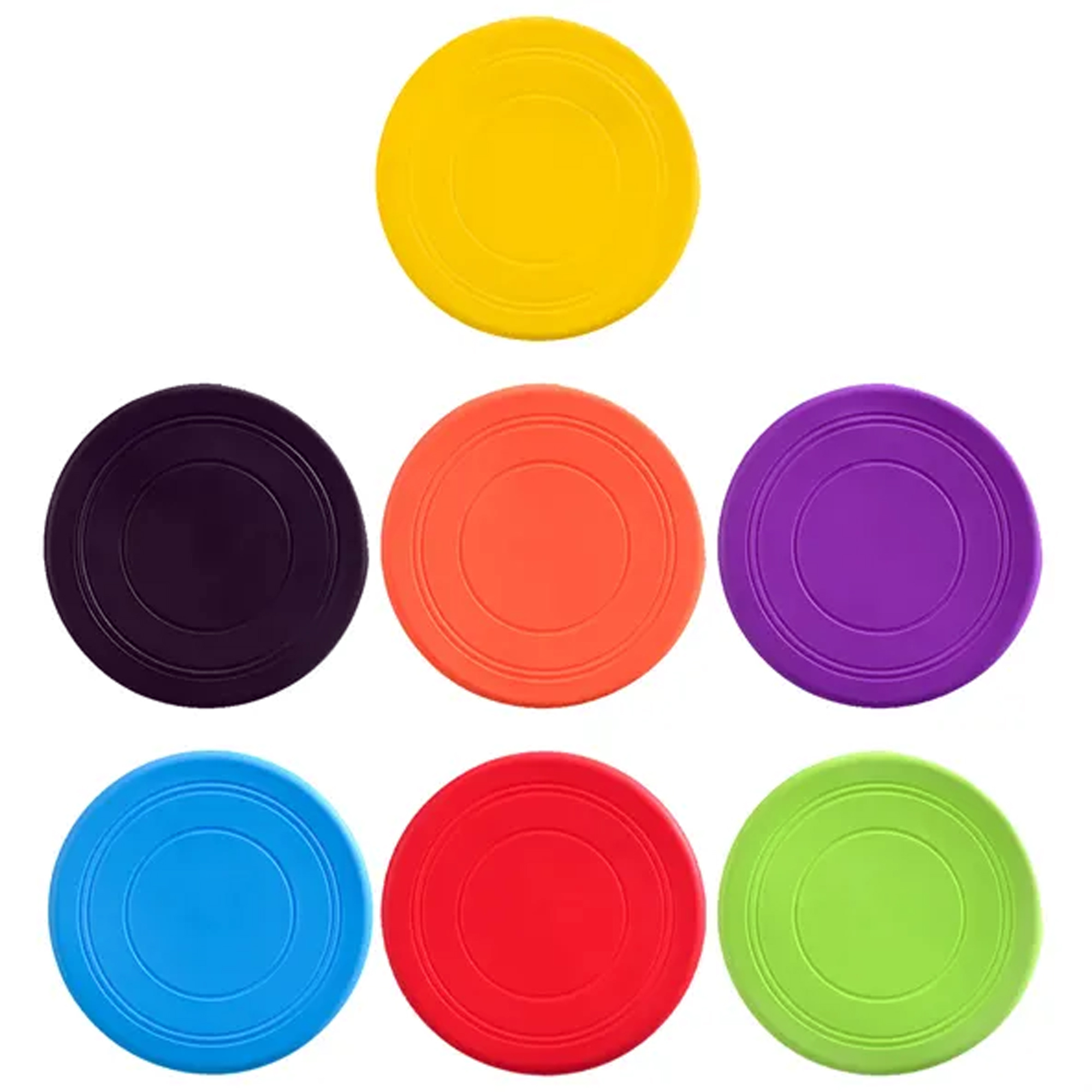 7" Soft Pet Flying Disc, Multiple Color Options 2