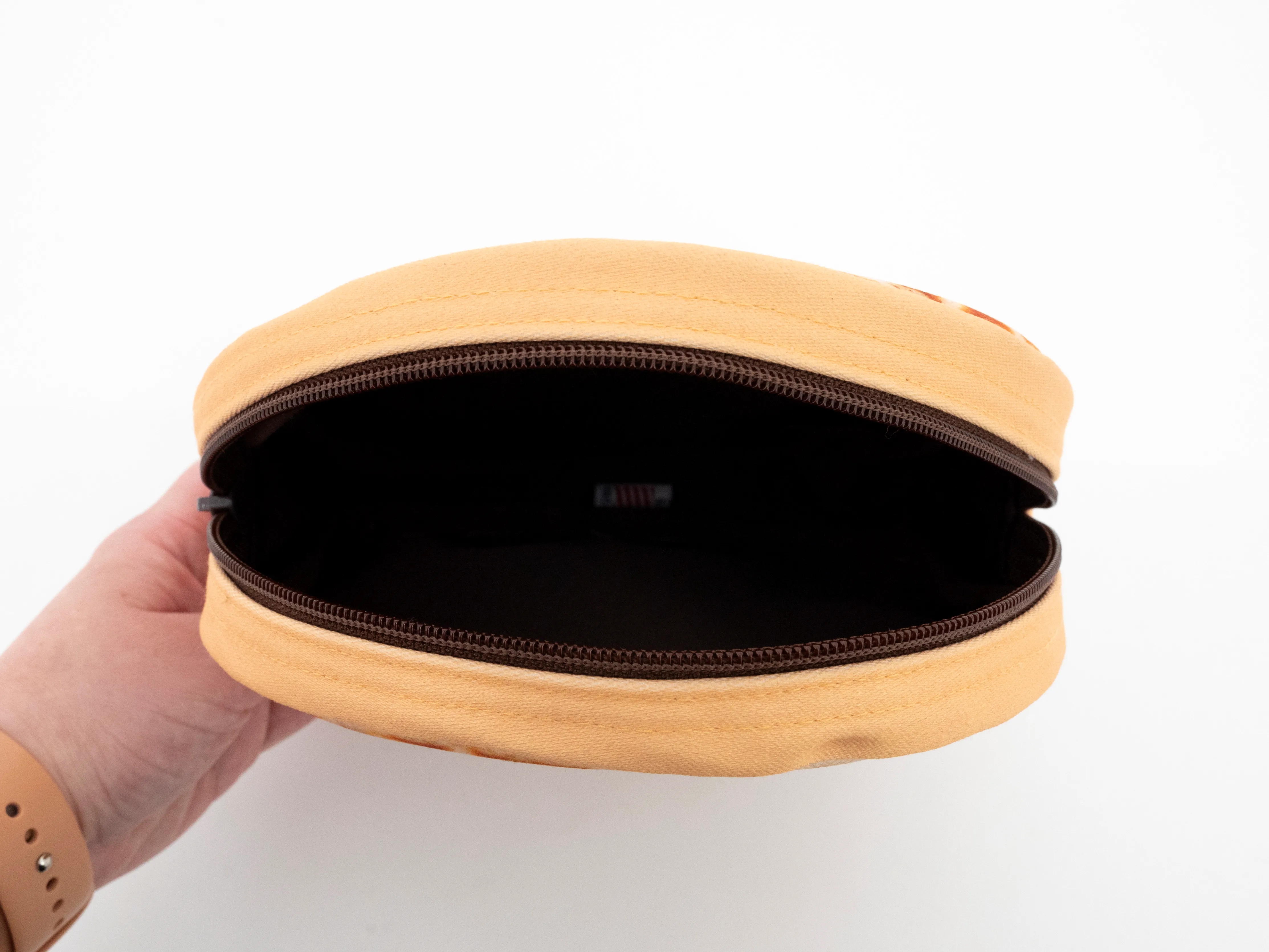 Custom Shaped Zippered Pouch (Waffle) 2