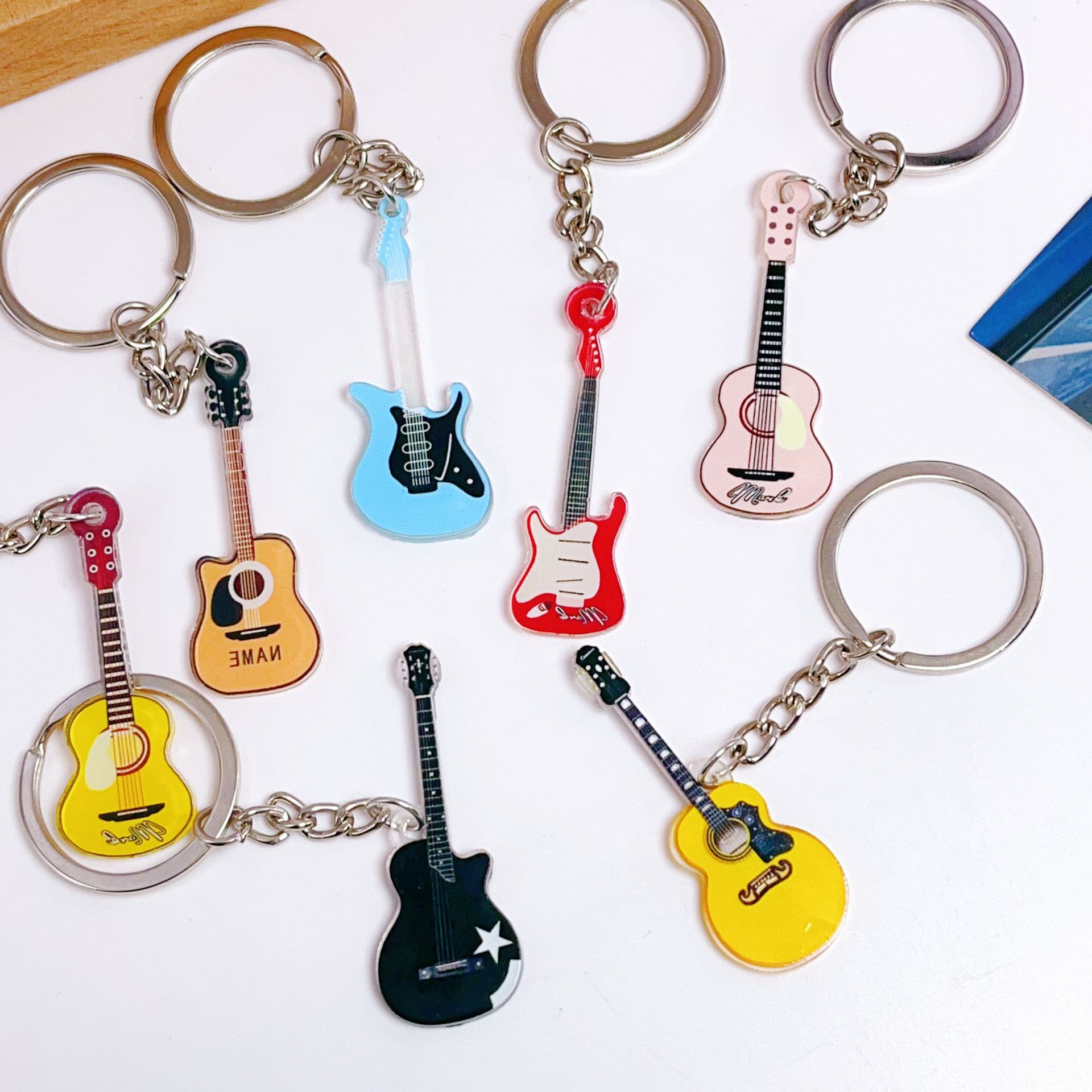Custom Logo and Shape Acrylic Keychain 3