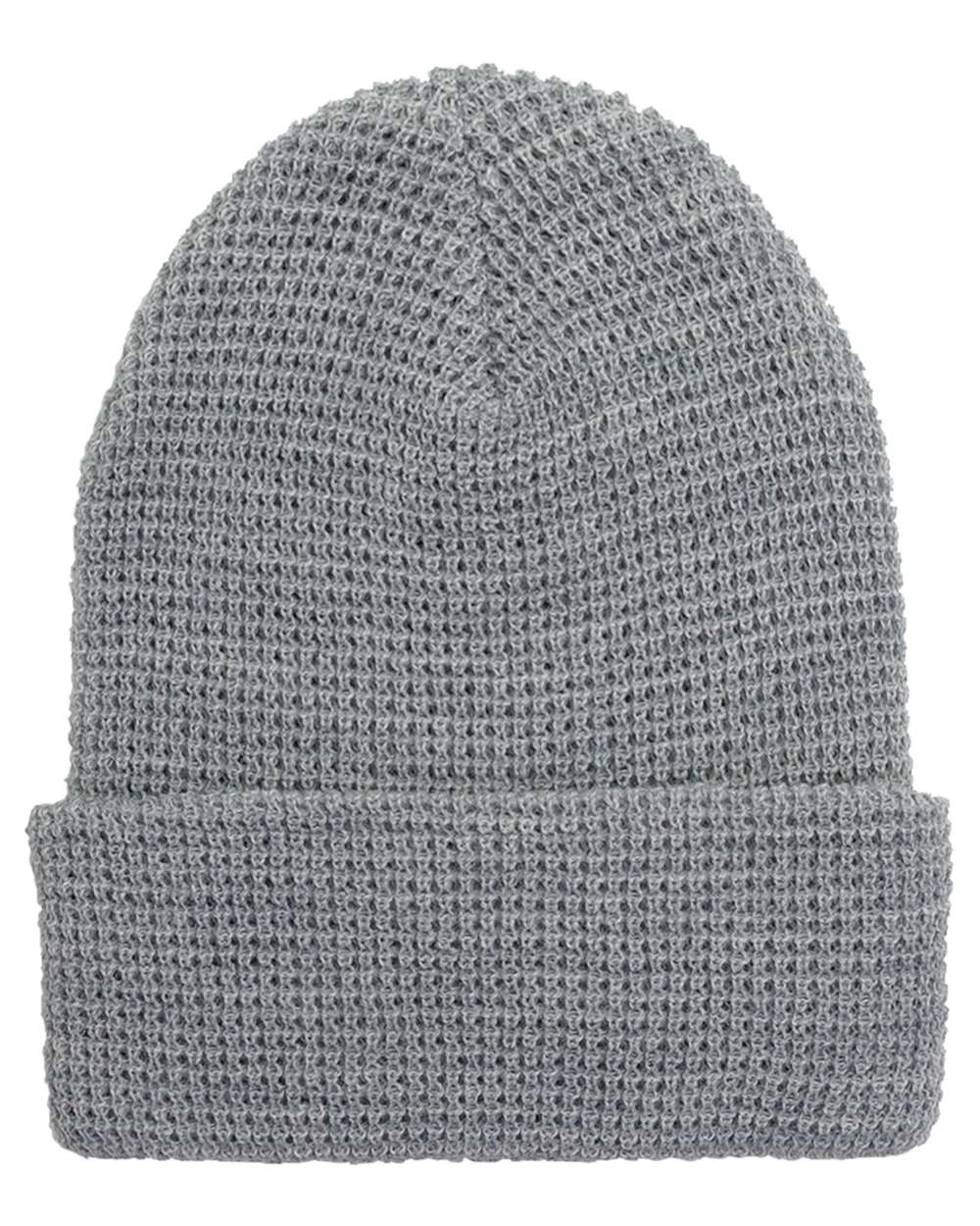 Waffle Cuffed Knit Beanie - 2501KC 14