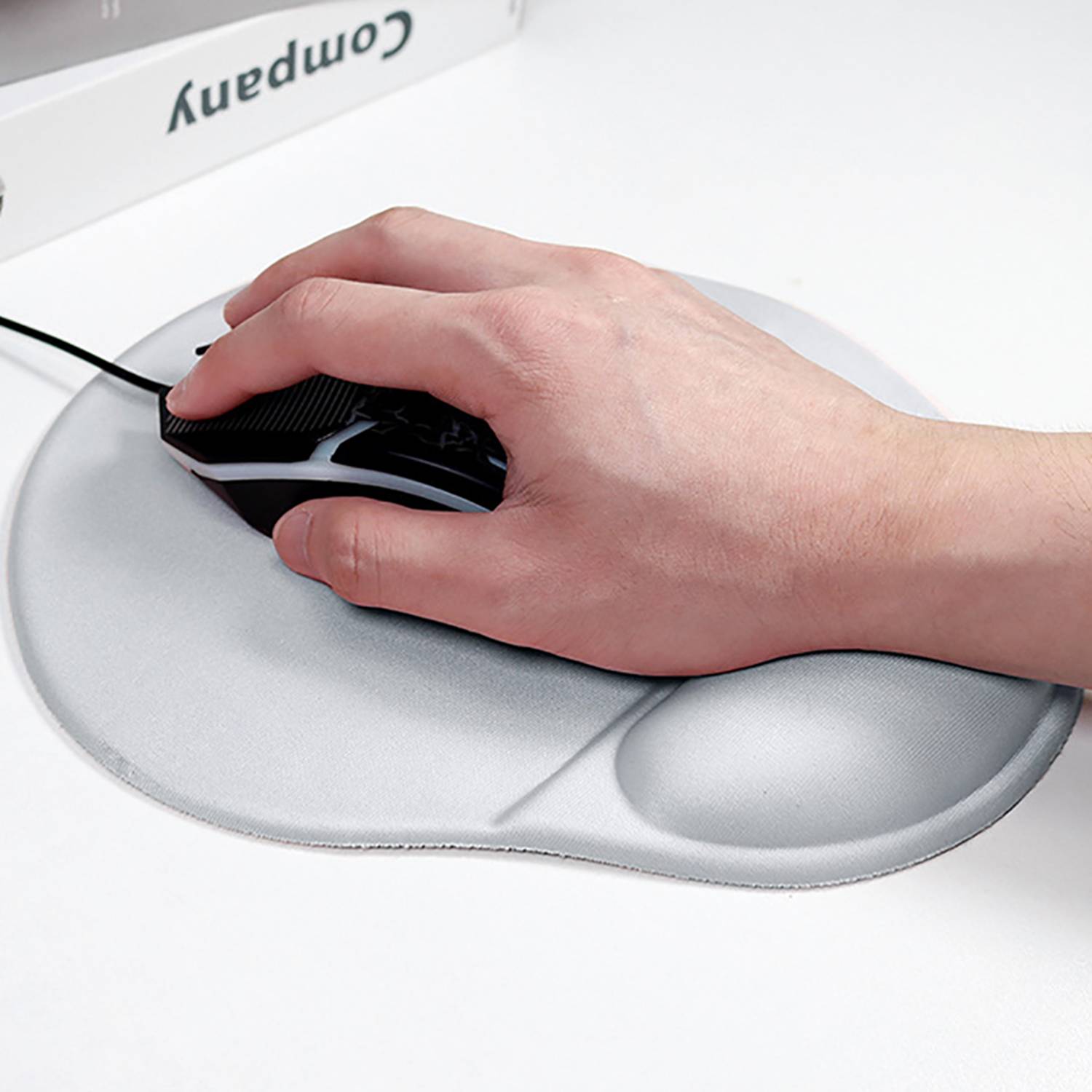 Office Silicone Wrist Rest Mouse Pad 6