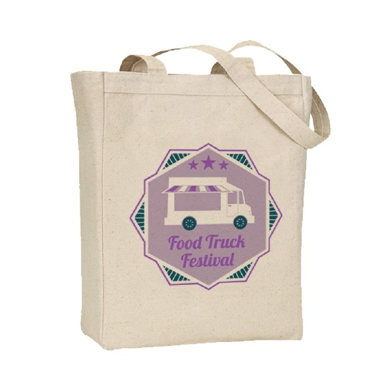 Big Cotton Gusset Tote 5