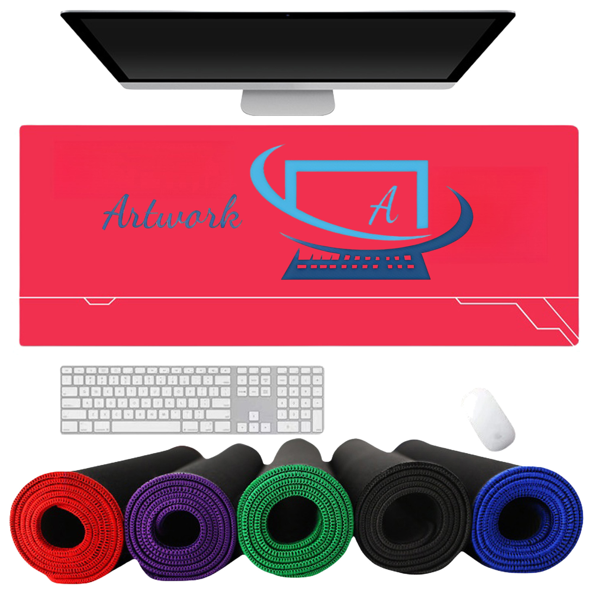 Huge Gaming Rubber Mouse Pad 5