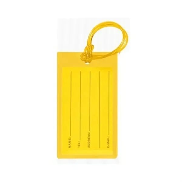 Flexible PVC Luggage Tag 14