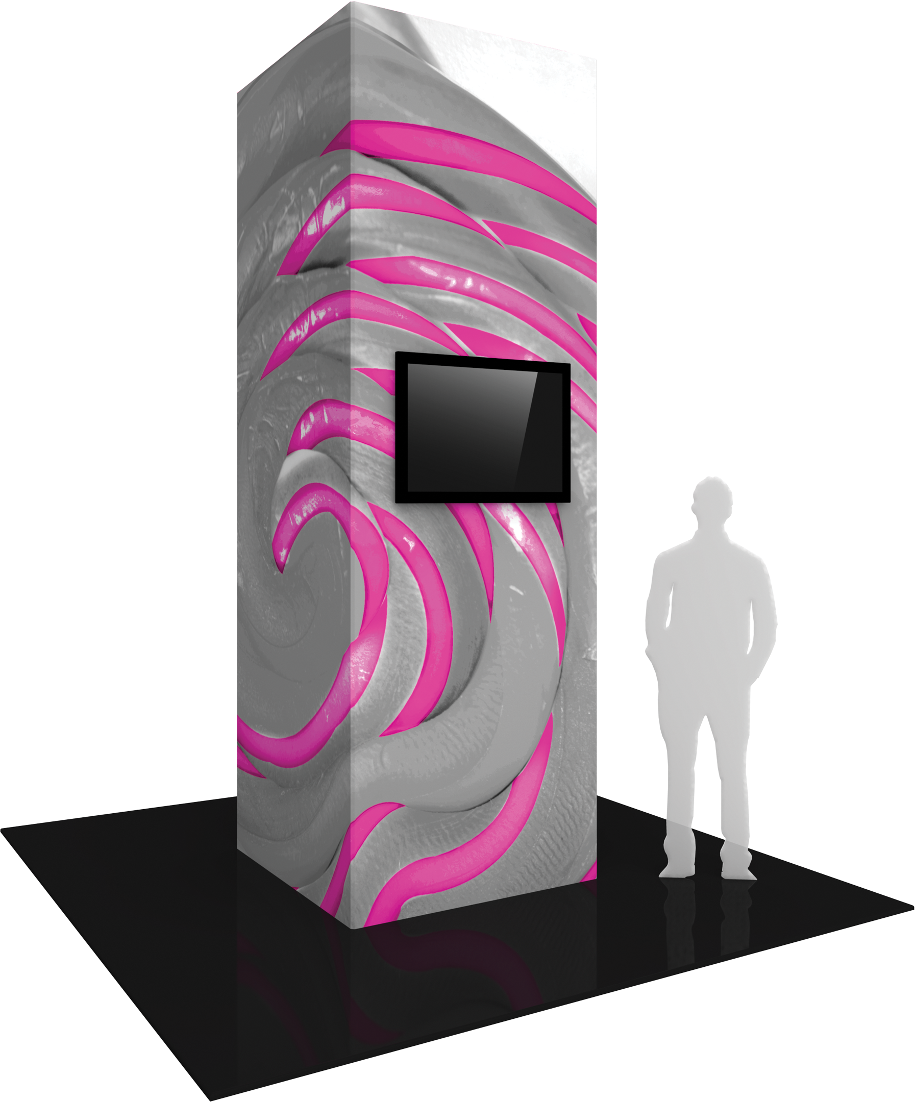 Vector Frame Modular Monitor Tower 06 (4' x 12')