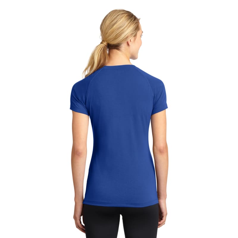 Sport-Tek Women's Ultimate Performance V-Neck. 10