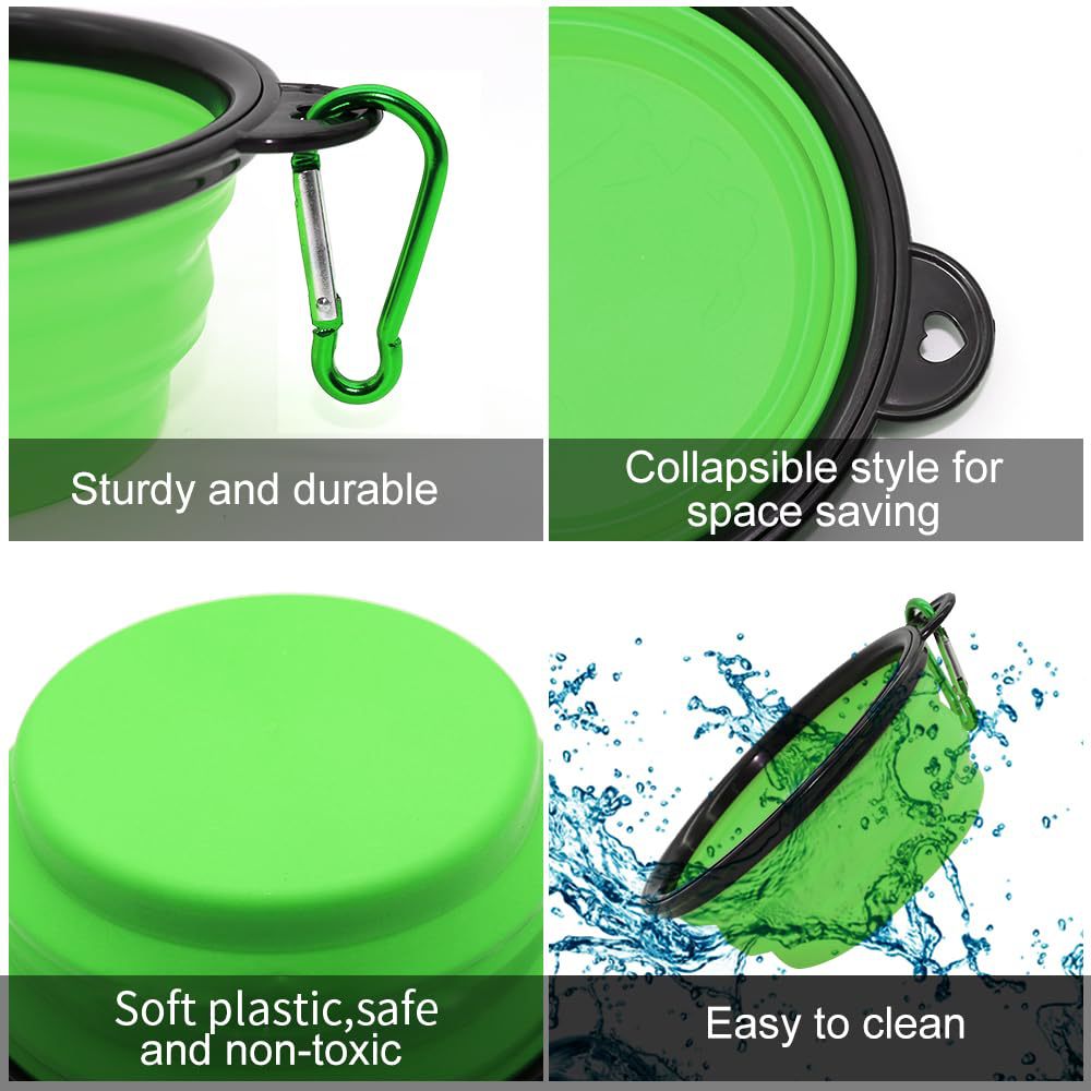 Tpe Foldable Dog Bowl 3