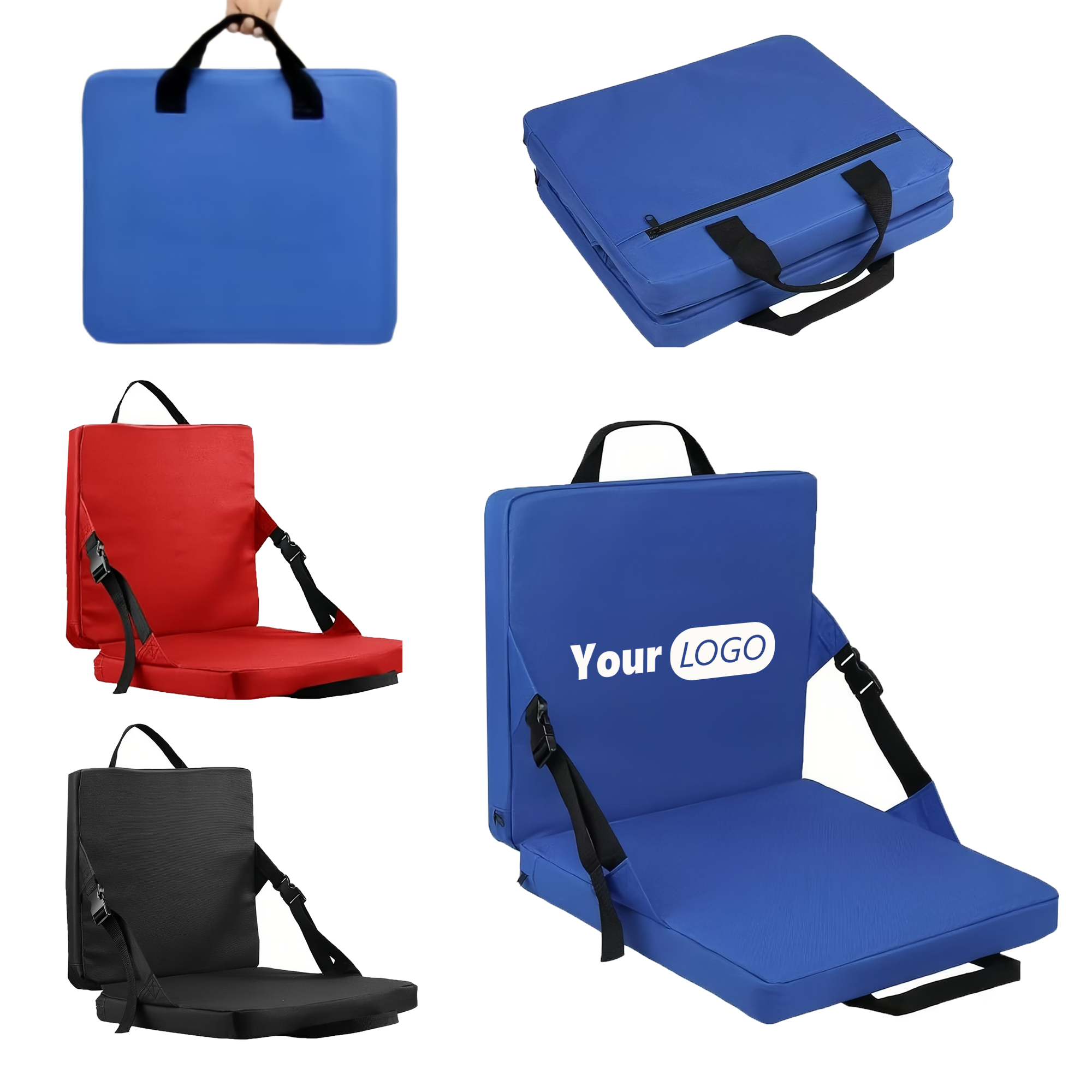 Portable Bleacher Seat With Thick Cushion 2