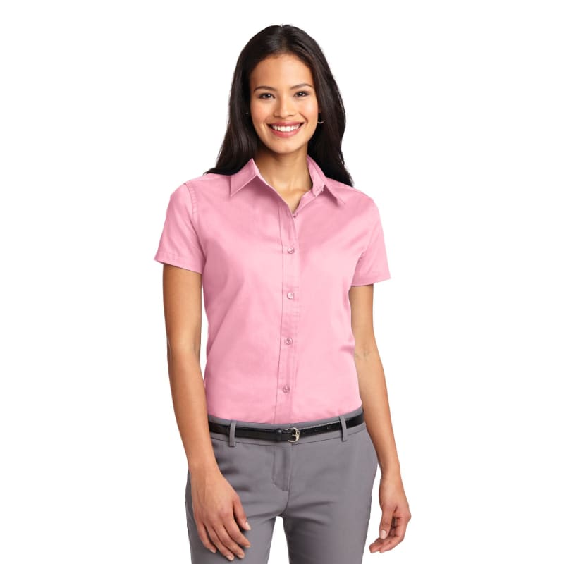 Port Authority Ladies Short Sleeve Easy Care Shirt. 100