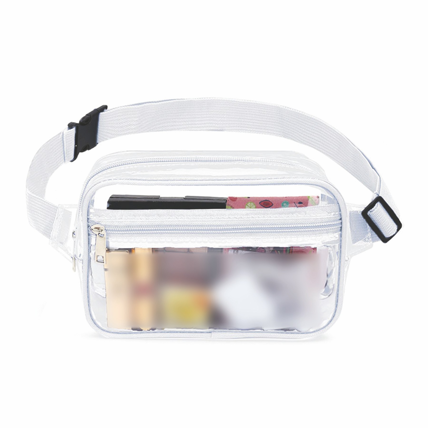 PVC Transparent Multi Color Fanny Pack 6