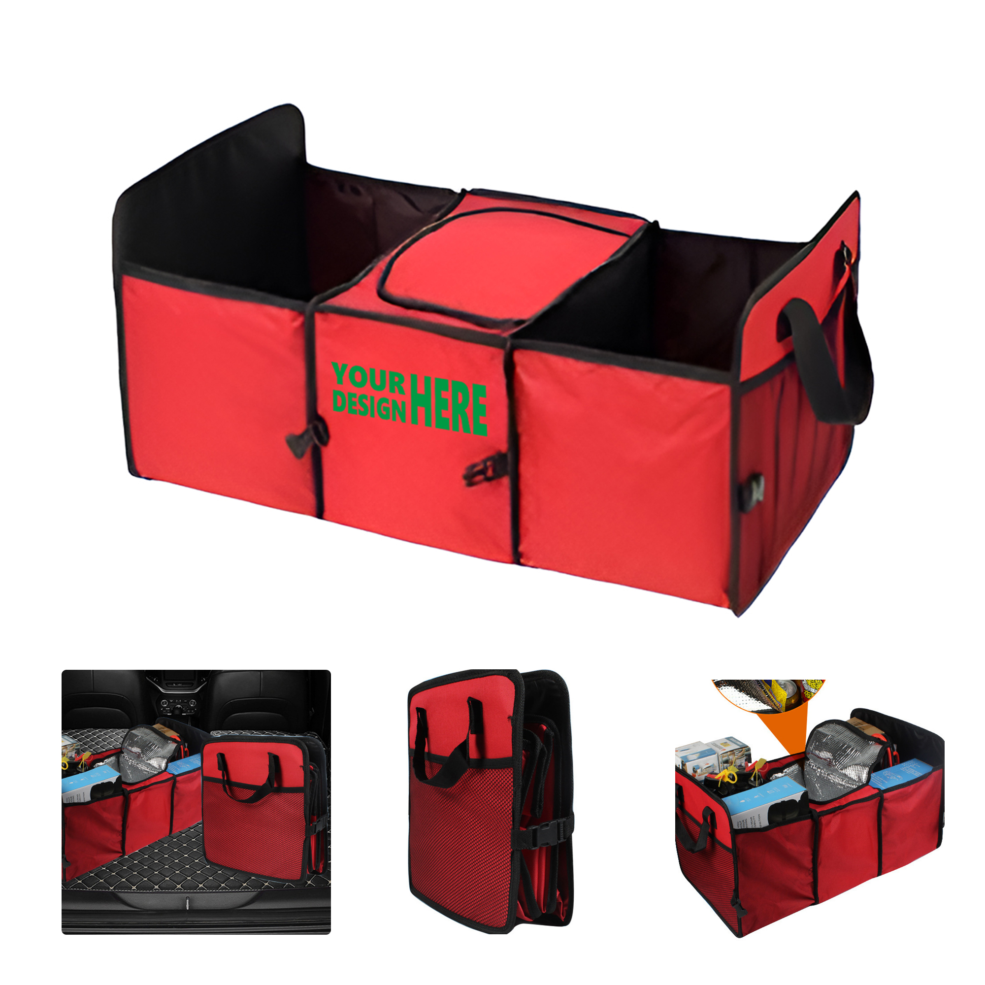 MOQ50 Car Insulated Storage Organizer for Trunk 2