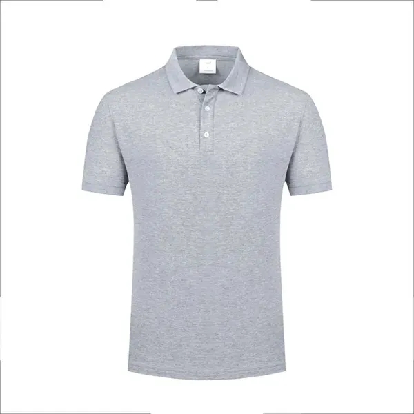 Short Sleeve Cotton Polo Shirt in Mercerized Fabric 11