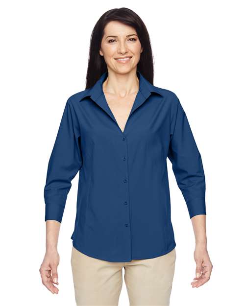 Women's Paradise Three-Quarter Pullover Sleeve Performance Shirt - M610W 2