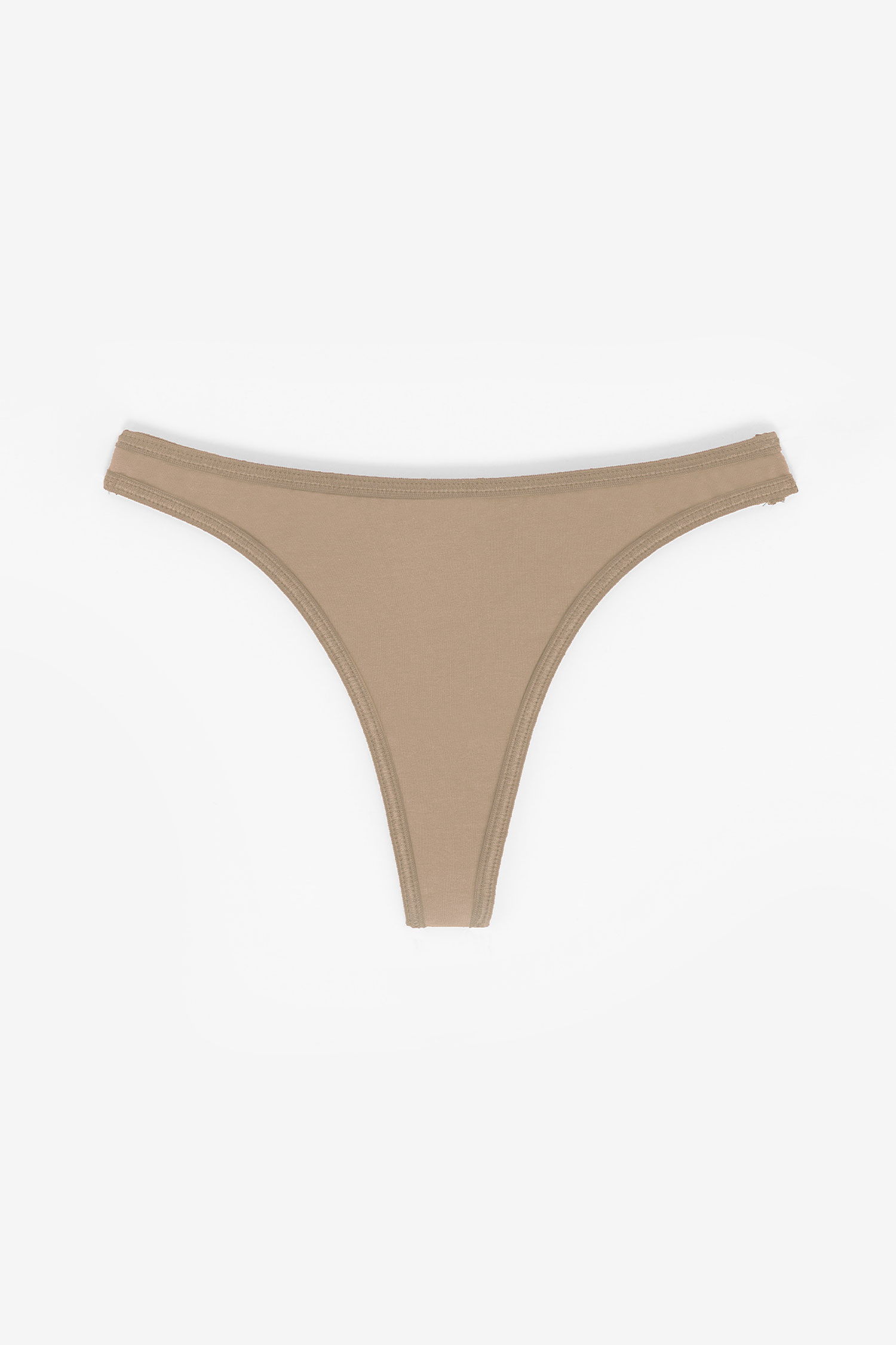 COTTON SPANDEX THONG PANTY 10