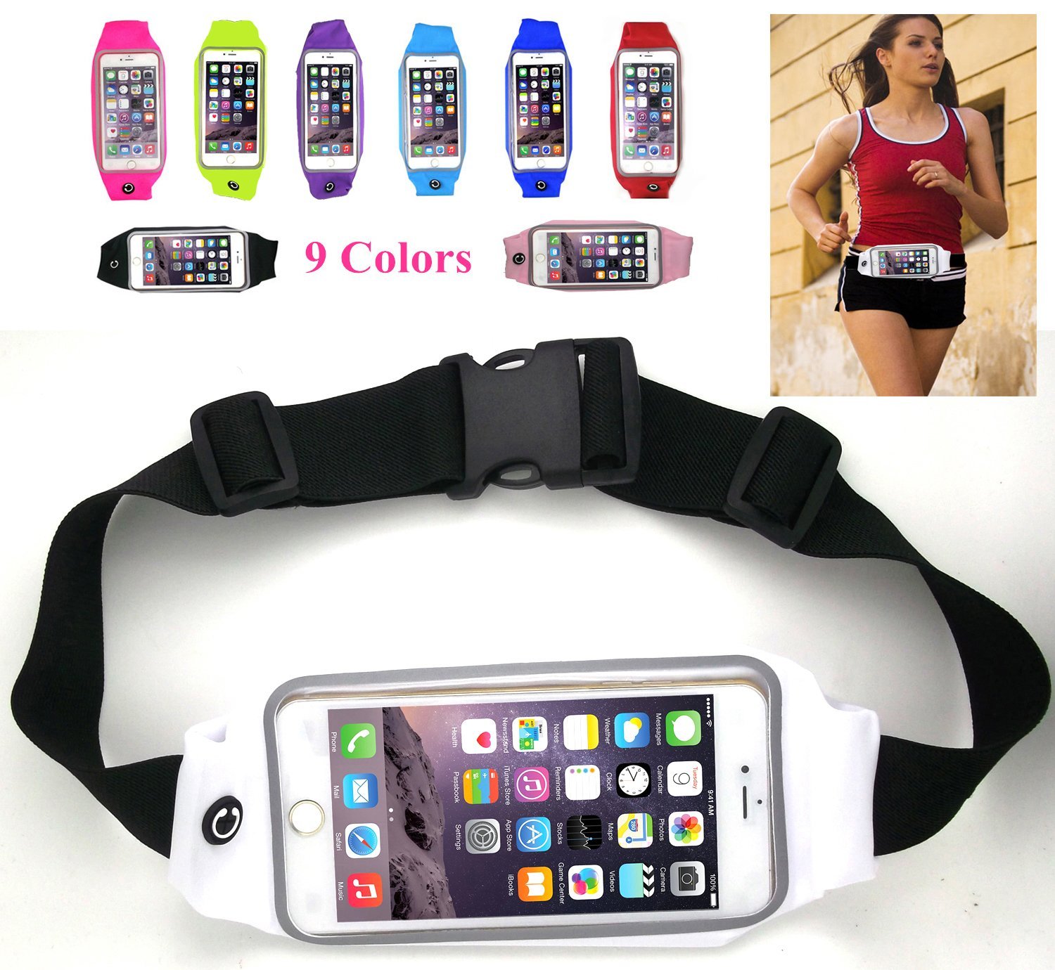 iBank ® Running Belt compatible with iPhone 17 / iPhone Pro Max 2