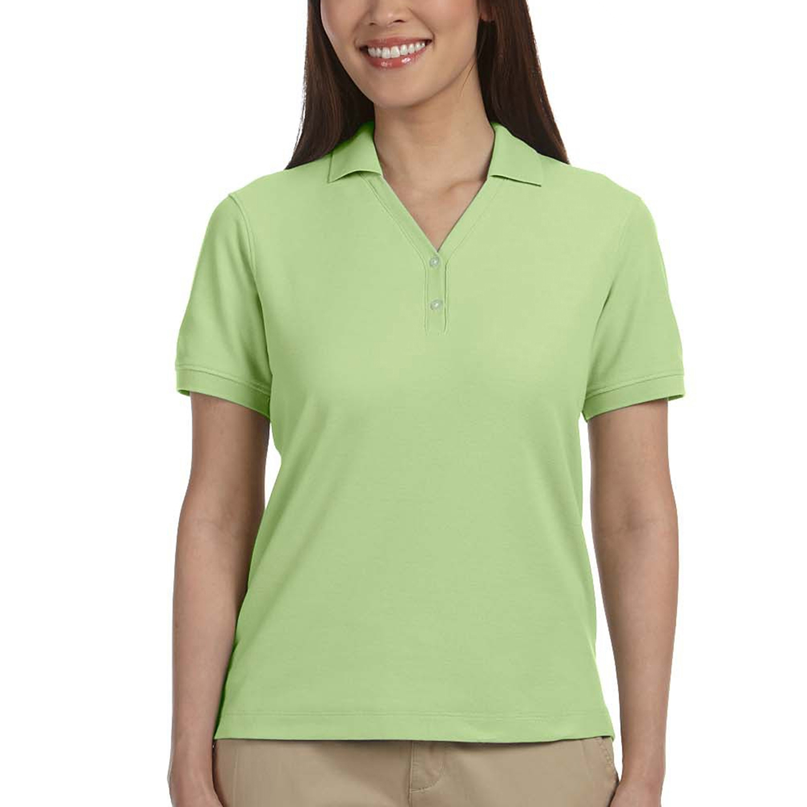Devon & Jones® Ladies' Y-Collar Golf Polos 21