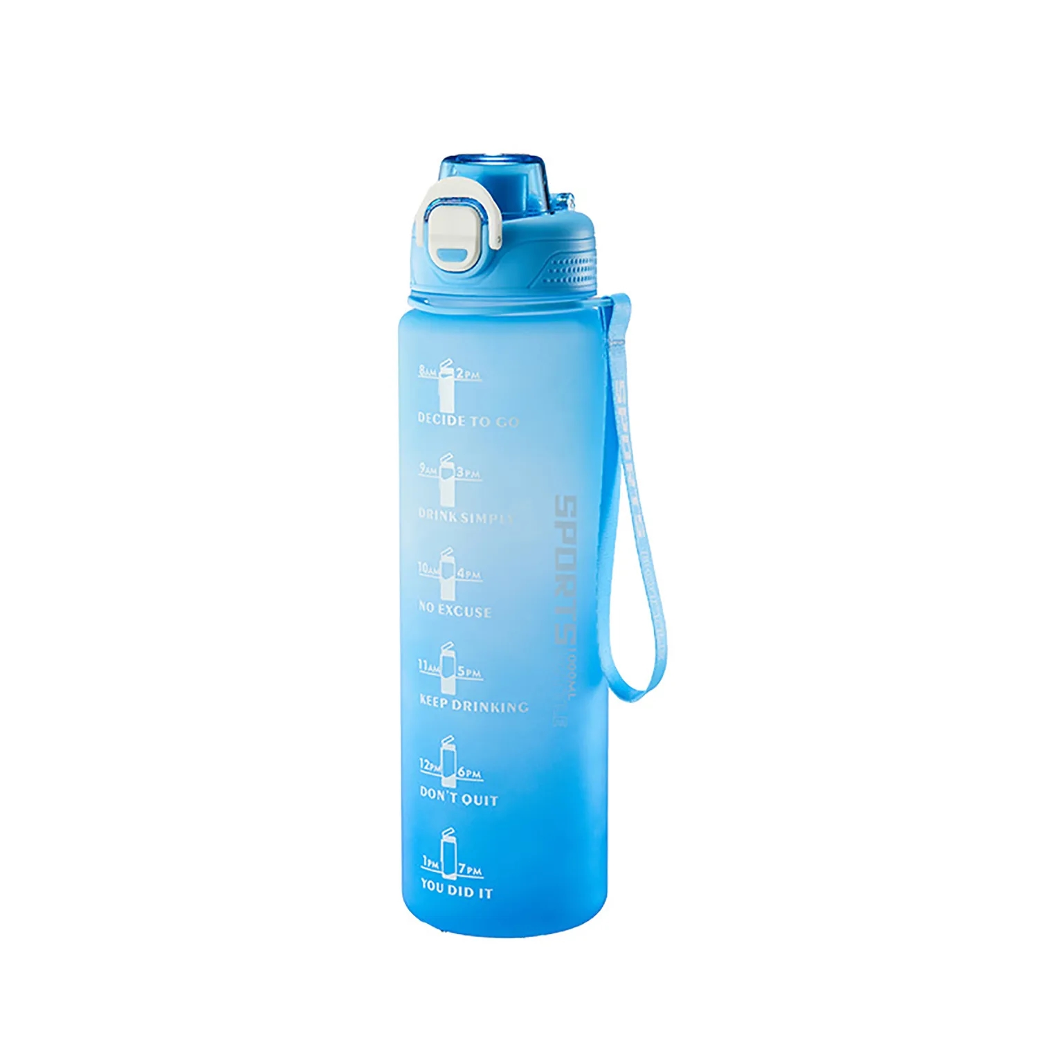 Water Bottle With Time Marker 1