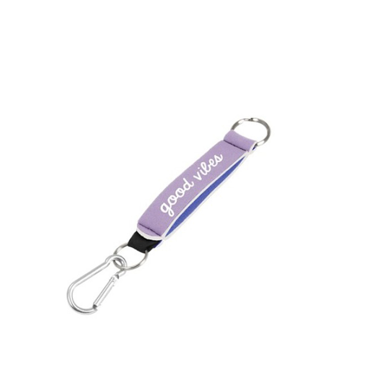Wrist Strap Key Holder w/ Carabiner Clip & 2 Key Rings 2