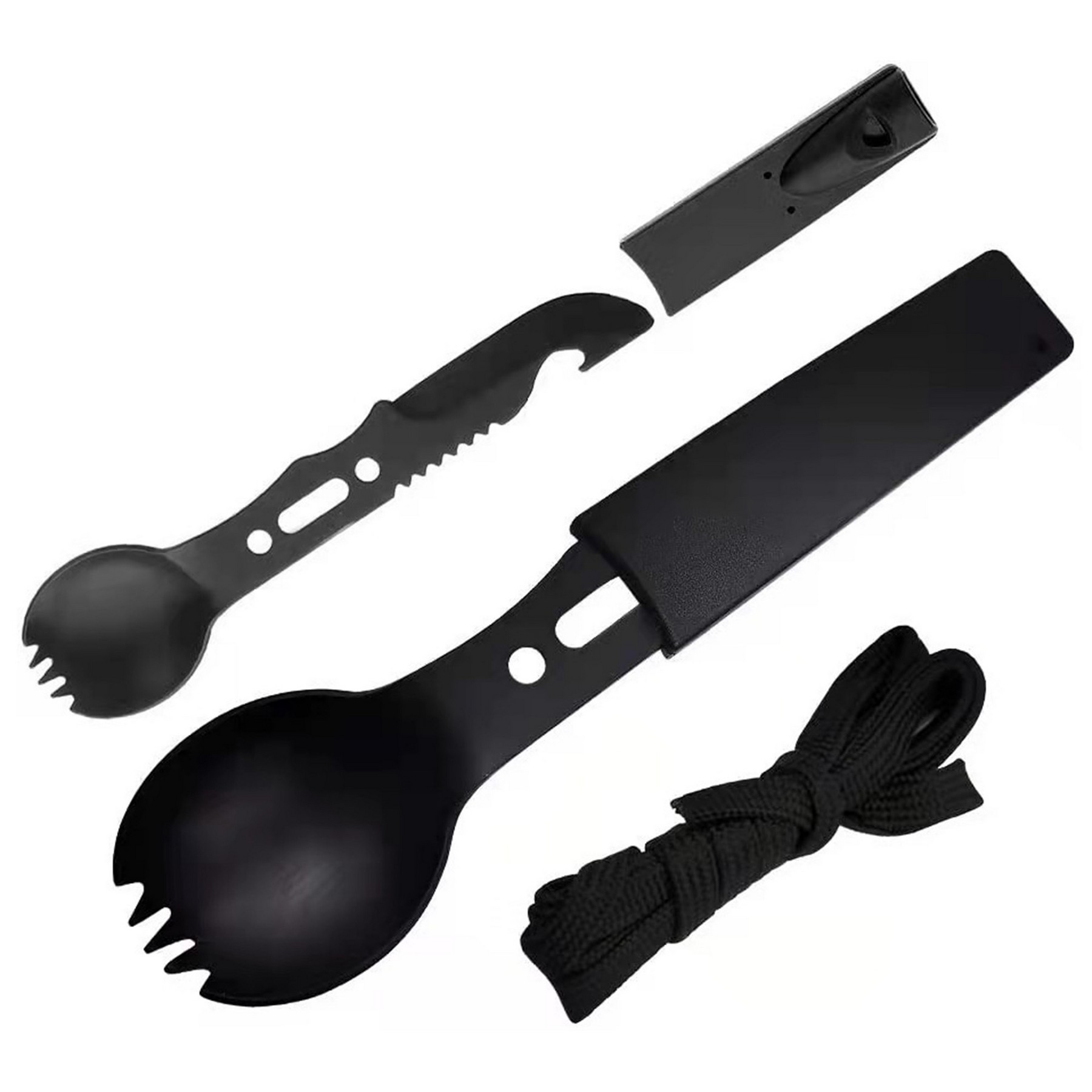 7-In-1 Outdoor Utility Tactical Survival Utensil 3