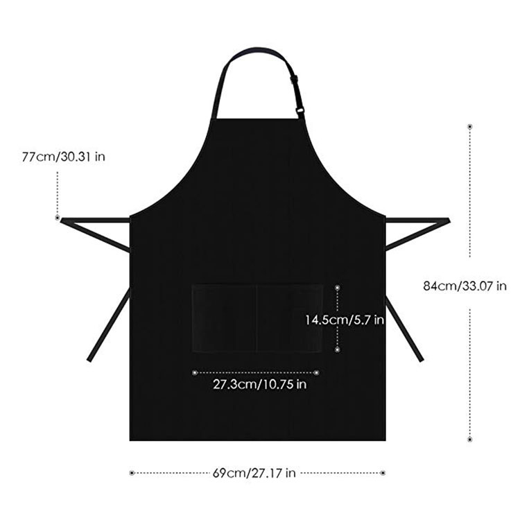 Cotton Canvas Apron Full Length 5