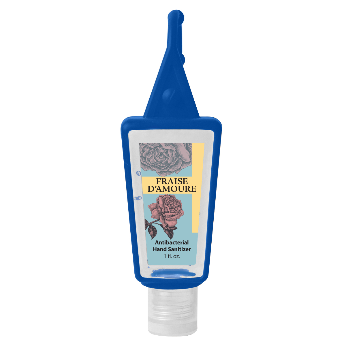 1 Oz. Hand Sanitizer In Silicone Holder 20