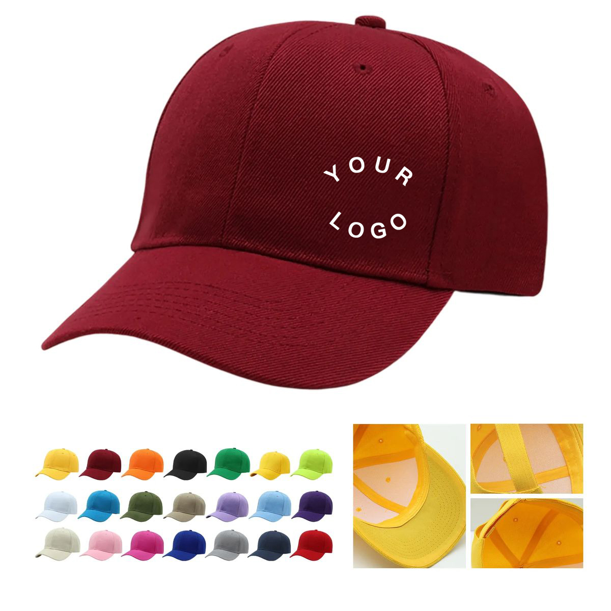 Adjustable Cotton Outdoor Hat 12