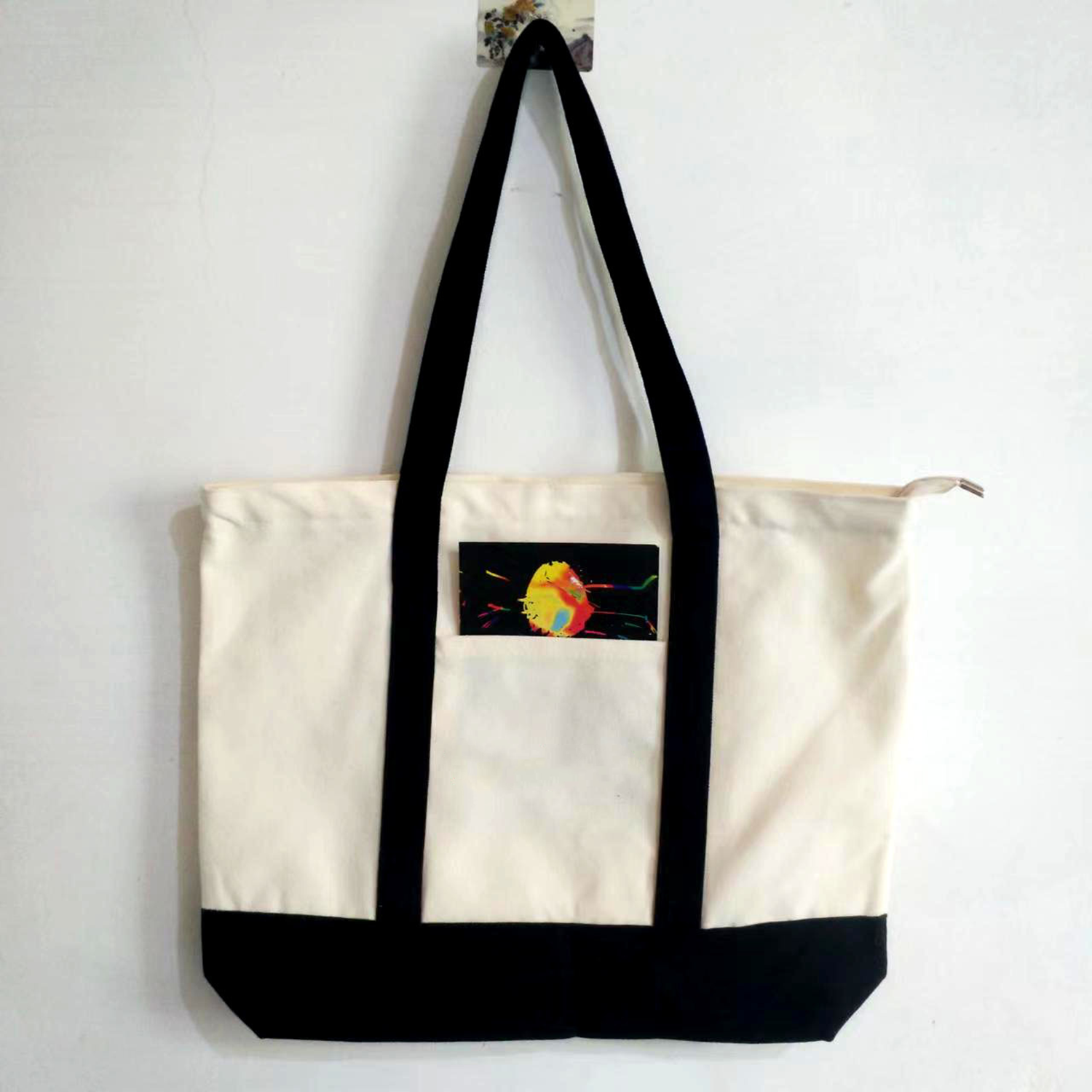 Canvas Tote Bag, custom tote bag with logo imprint 3