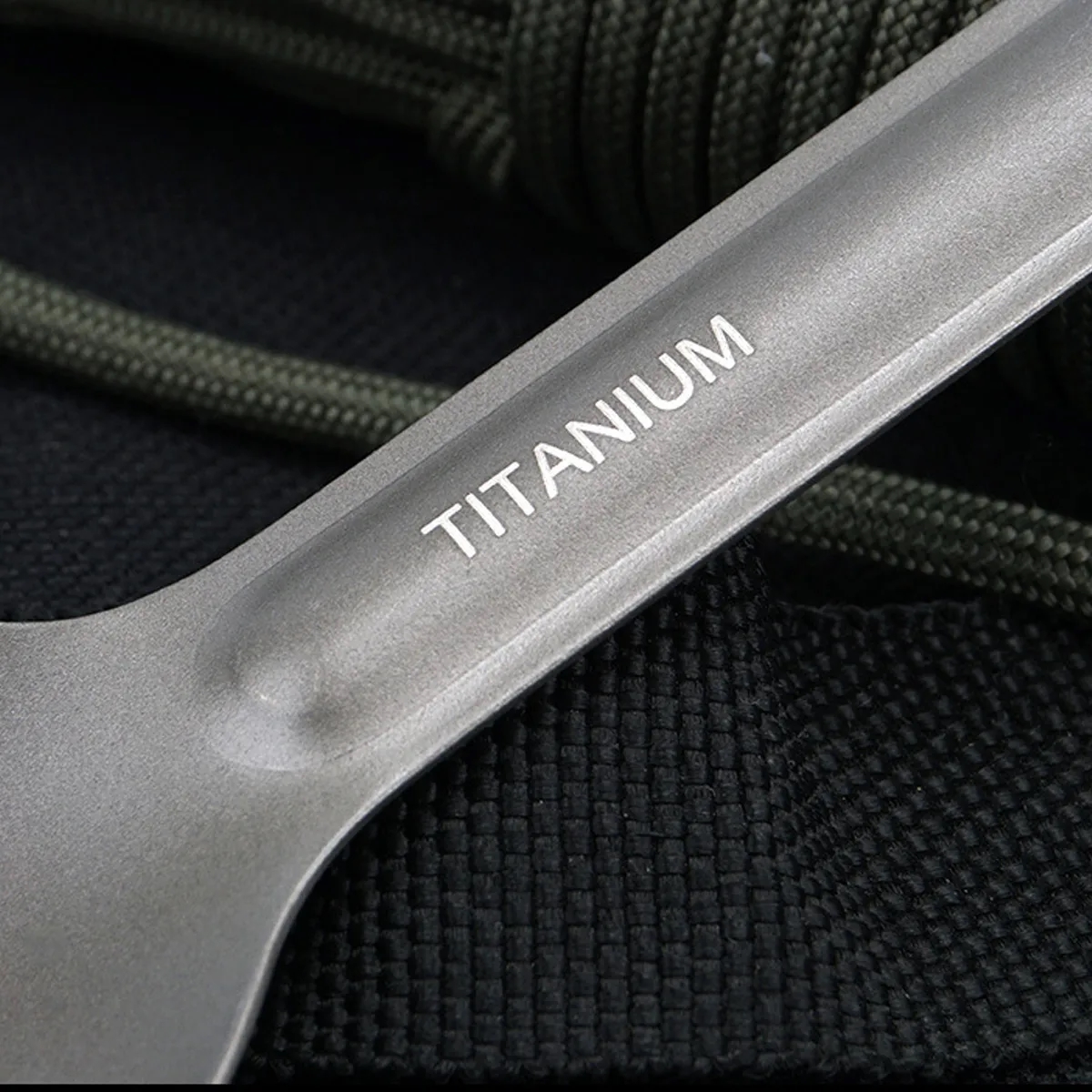 Lightweight Camping Titanium Spork Spoon 3