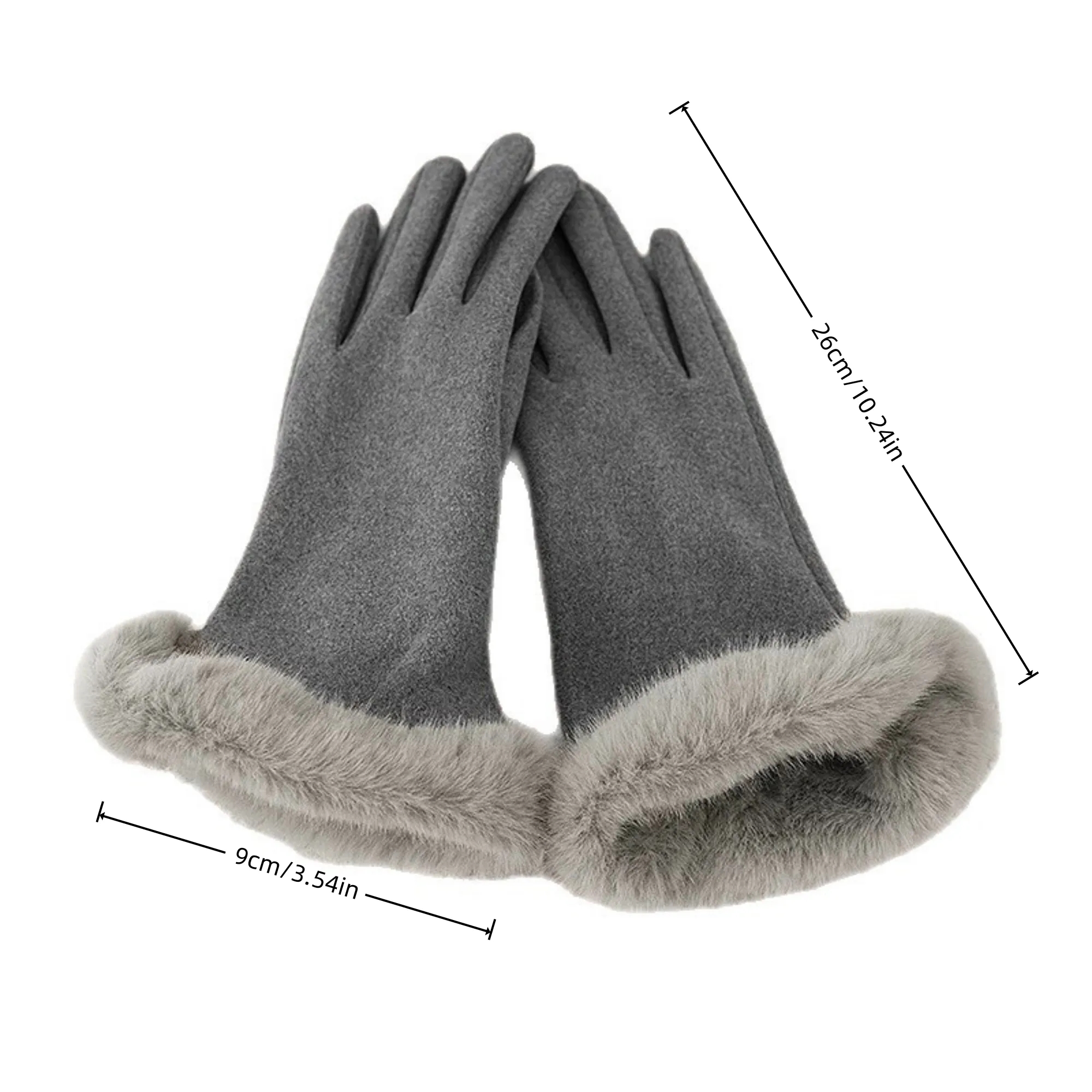 Touchscreen Winter Driving Gloves 9