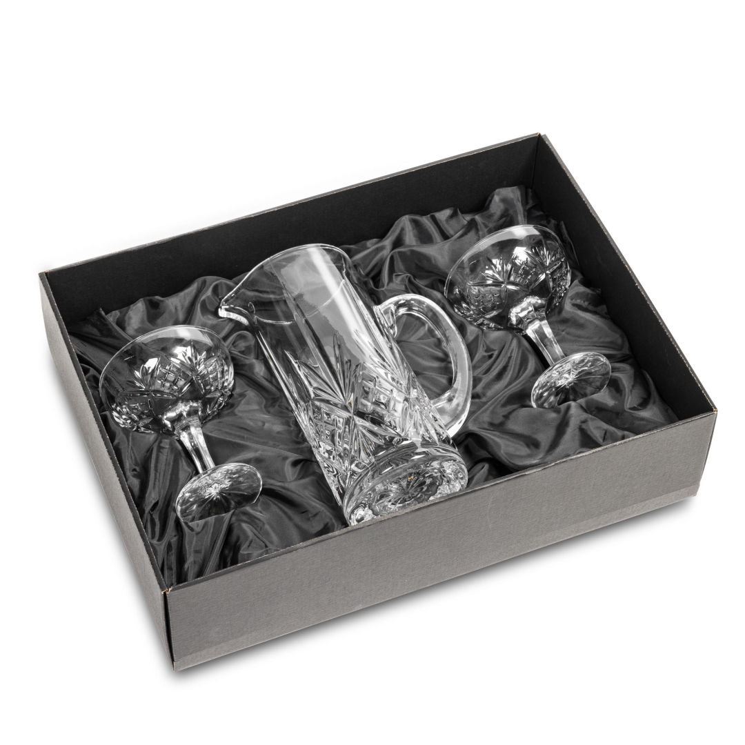 Brinkley Pitcher & Cocktail Coupes Set 5