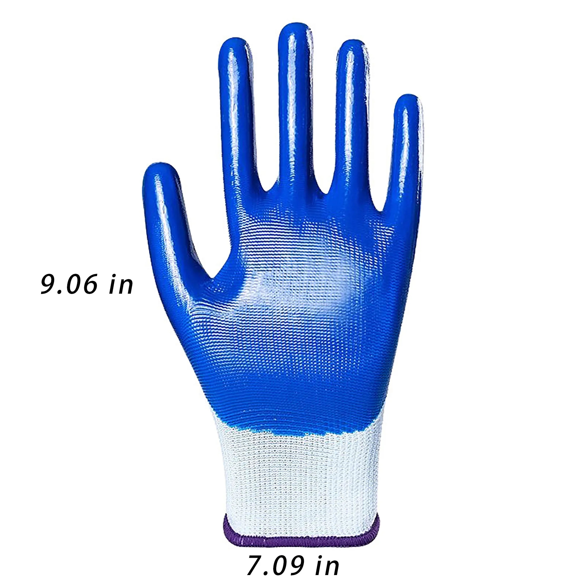 Nitrile Anti-wear Gloves With Logo For Working 3