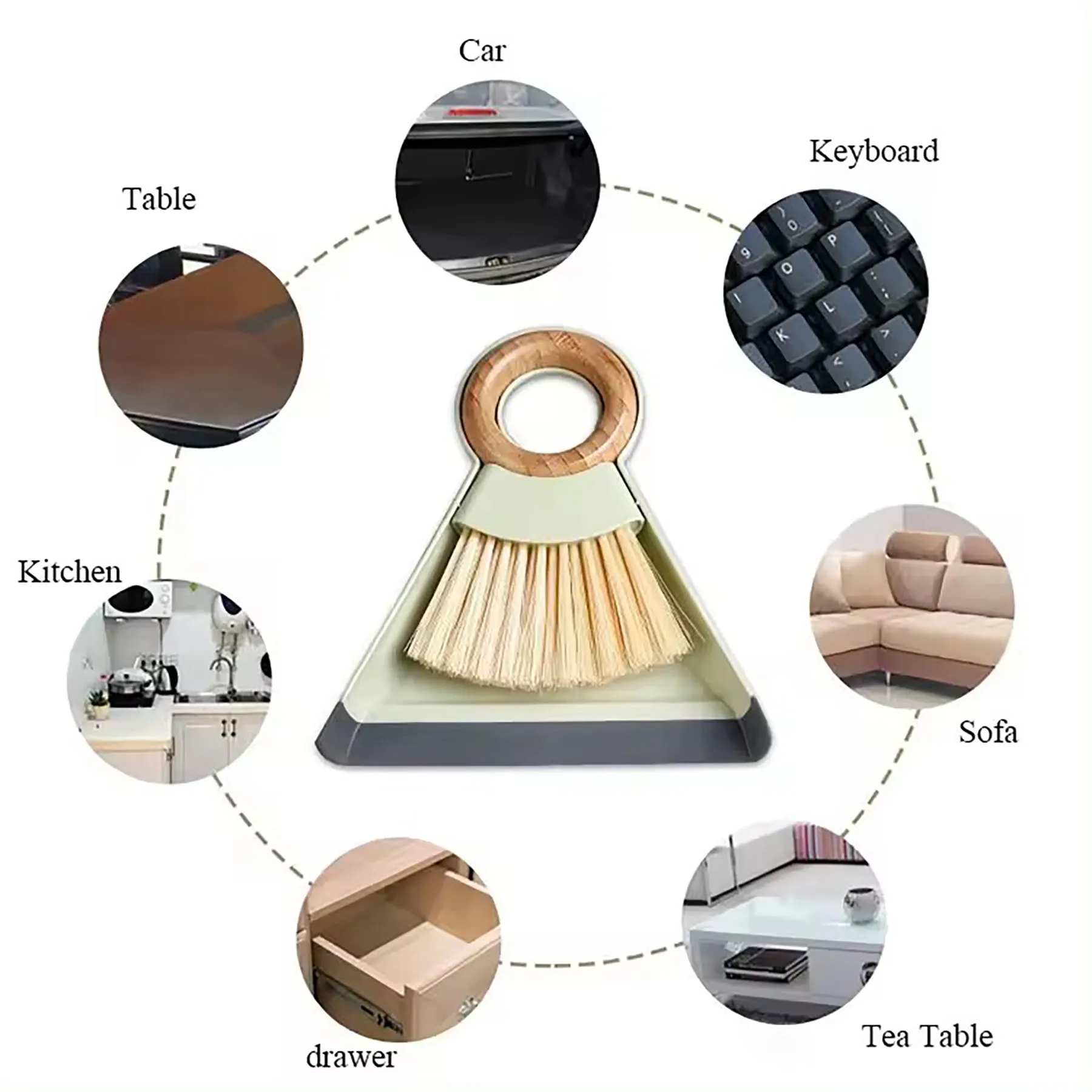 Mini Broom and Dustpan Set 1