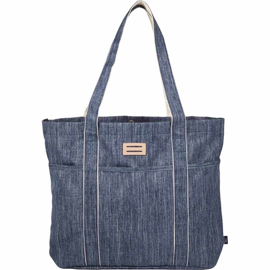 The Goods Navy Heather Carry All Tote 7
