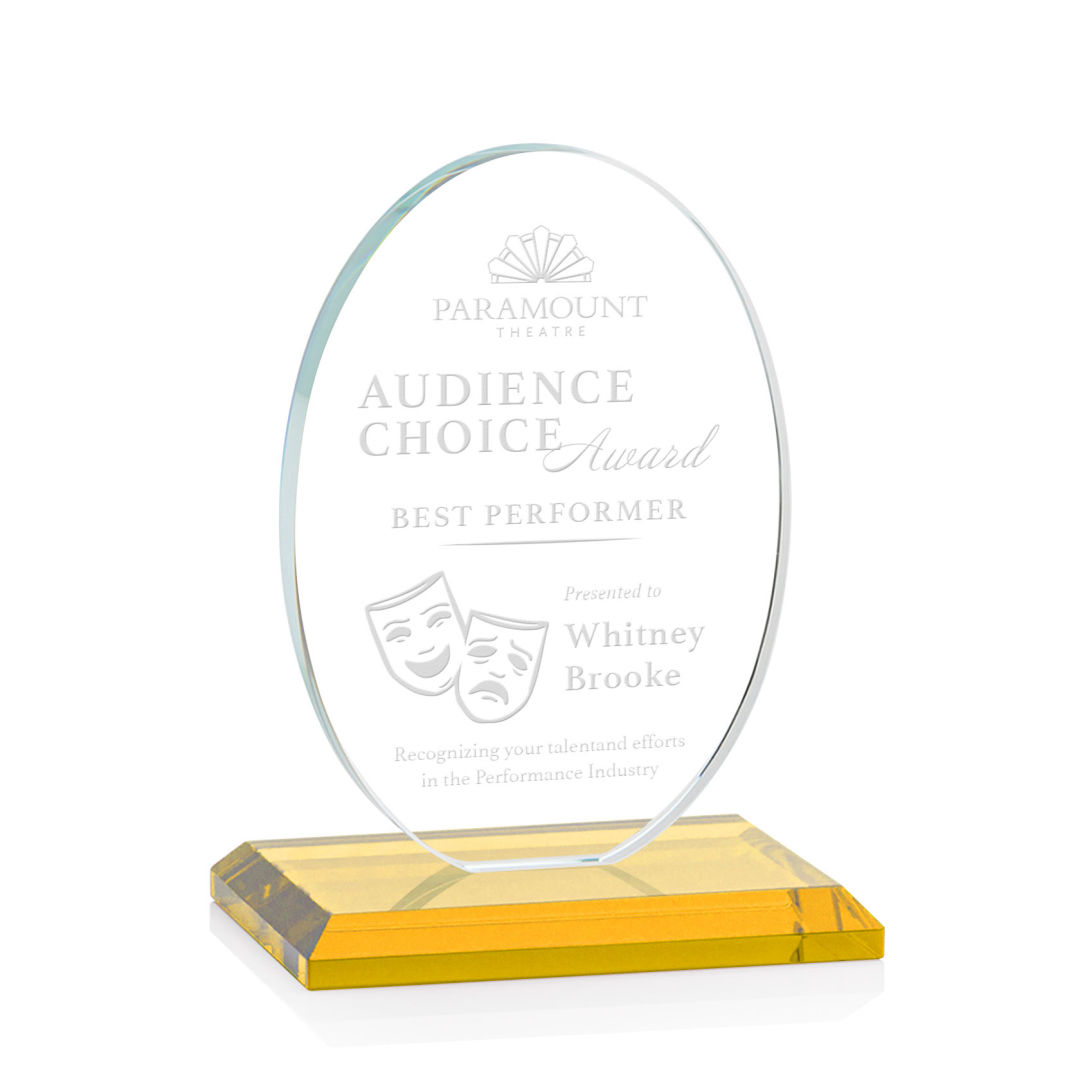 Austin Award (Vert) - Amber 6